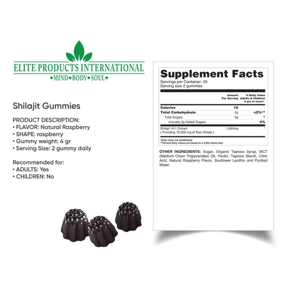 Women's Shilajit, Raspberry Flavor, 90 ct. product image