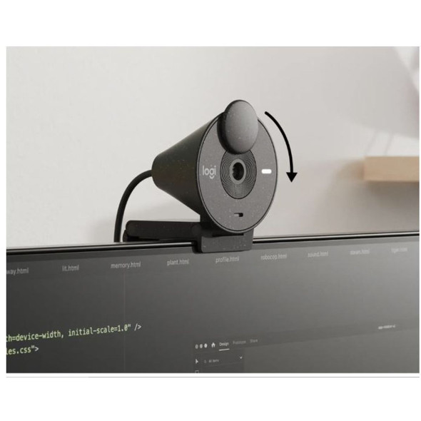 Logitech Brio 300 Webcam with Privacy Shutter, 960-001497 product image