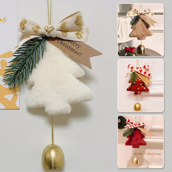 Christmas Tree Ornament with Star Bell, 4 ct. product image
