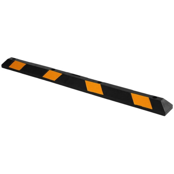 Zone Tech® Large Heavy Duty 72-Inch Long Rubber Parking Curb product image