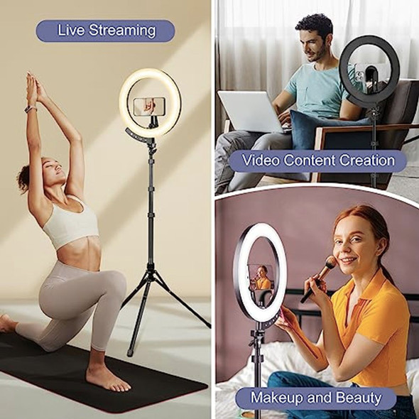 12-Inch Ring Light with 62-Inch Tripod Stand product image