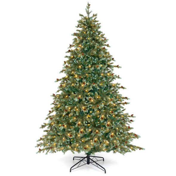 6/7/8 ft Artificial Christmas Tree with LED Lights product image