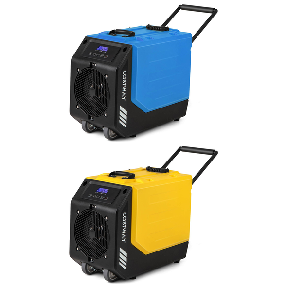 190 PPD Commercial Dehumidifier with Pump and 2 Wheels product image