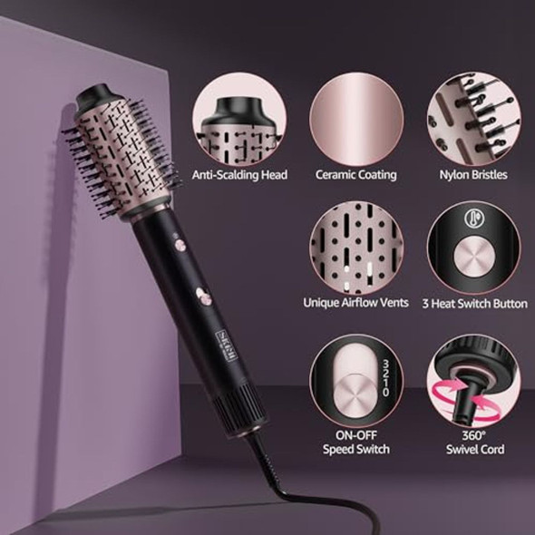 SKIMI Blow Dry Brush Hair Dryer and Styler  product image
