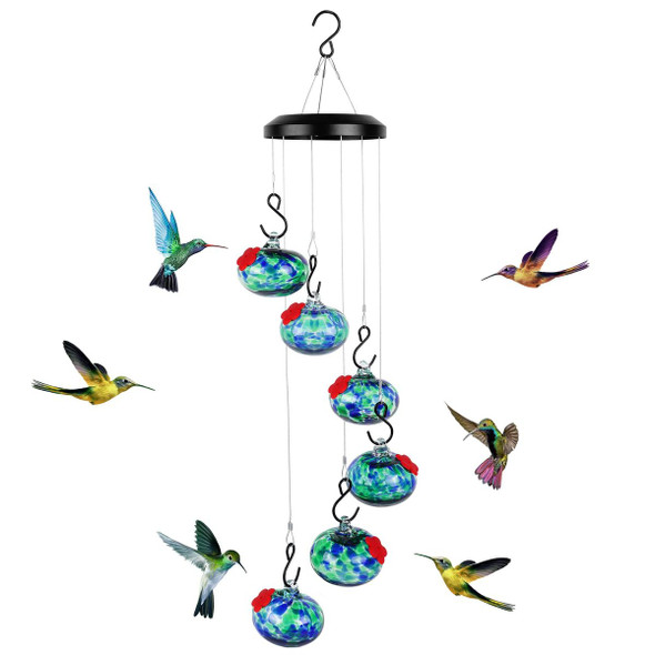 Hummingbird Feeder Wind Chimes product image