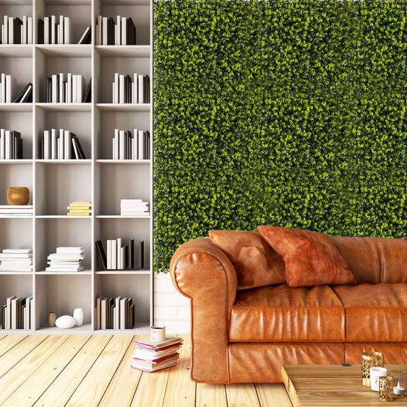 20 x 20-Inch Artificial Hedge Boxwood Panel (12-Piece) product image