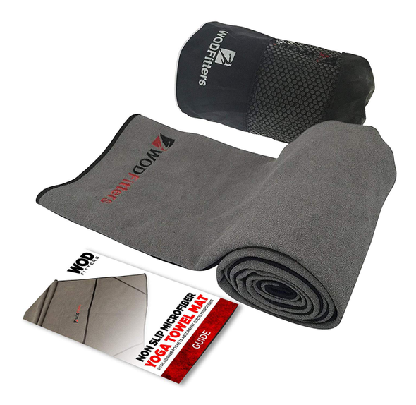 Non Slip Microfiber Yoga Towel Mat with Corner Pocket product image