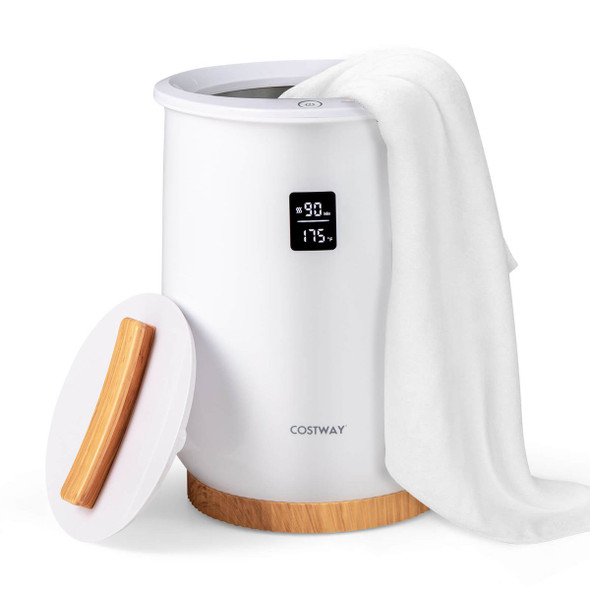 20L Large Heated Towel Warmer with LED Display and Button Control product image
