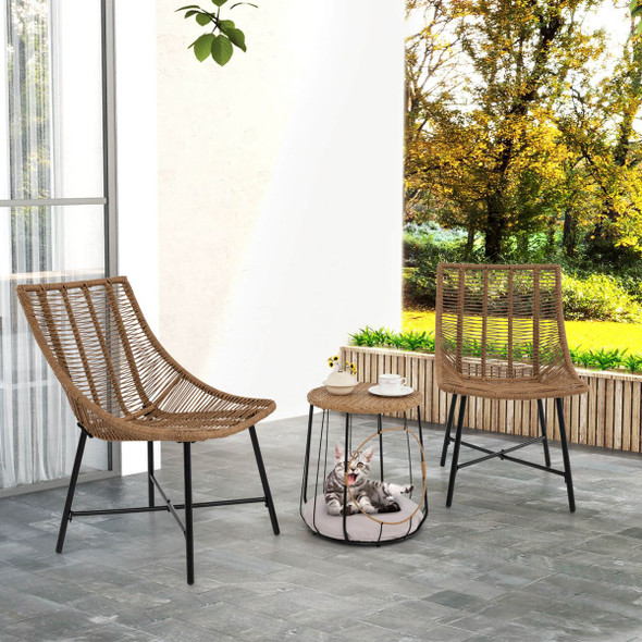 3-Piece Outdoor Furniture Set with Pet House  product image