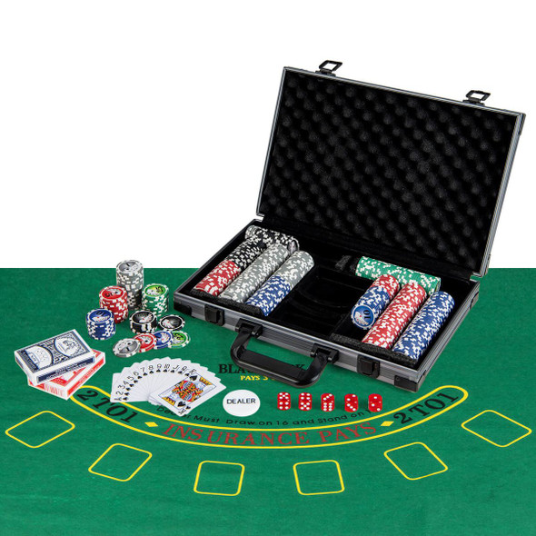 Texas Hold'em Poker Chip Set – 400 Casino Poker Chips for Home or Tournament Play product image