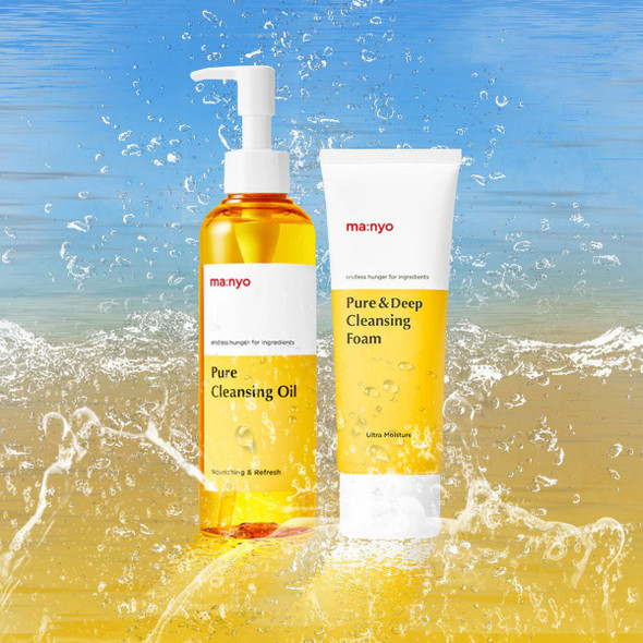 ma:nyo Pure Cleansing Set, 6.7 fl. oz. (Oil + Foam Cleanser) product image