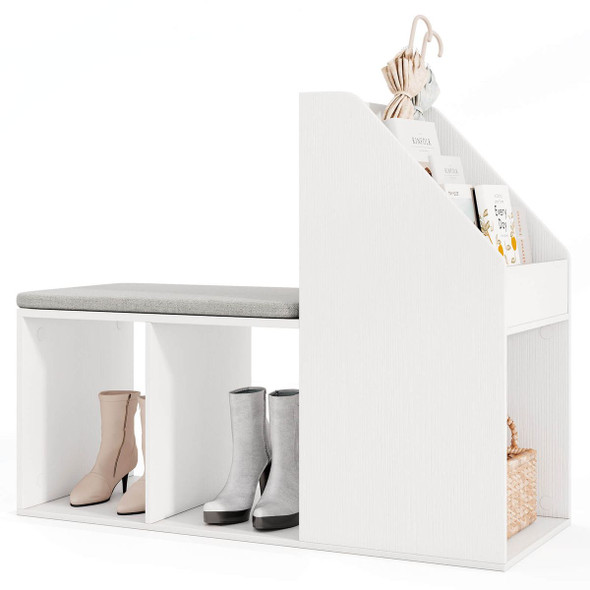 Shoe Storage Bench with Storage Compartments product image
