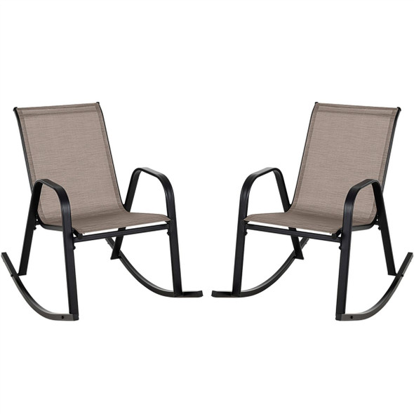 Outdoor Metal Patio Rocking Chair (2-Pack) product image