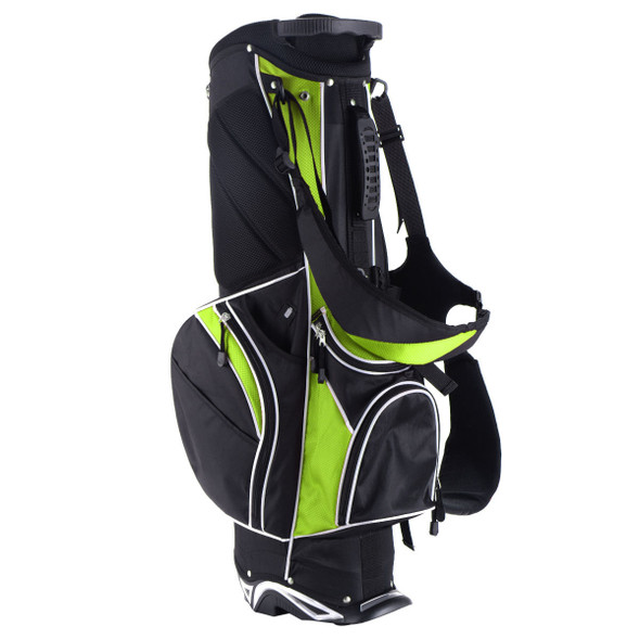 Golf Stand Cart Bag with 6 Way Divider Organizer Pockets product image