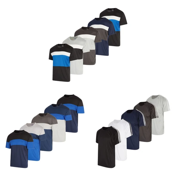 Men's Active Athletic Performance T-Shirt (5-Pack) product image