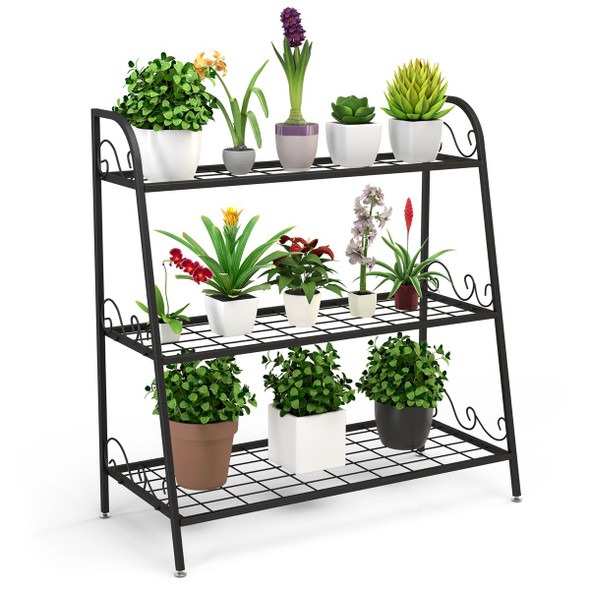 3-Shelf Metal Plant Stand product image