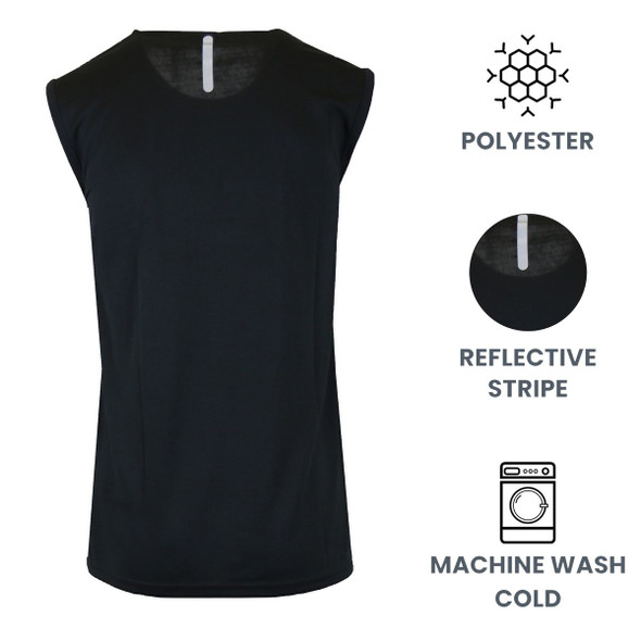 Men's Moisture Wicking Performance Muscle Tee (6-Pack) product image
