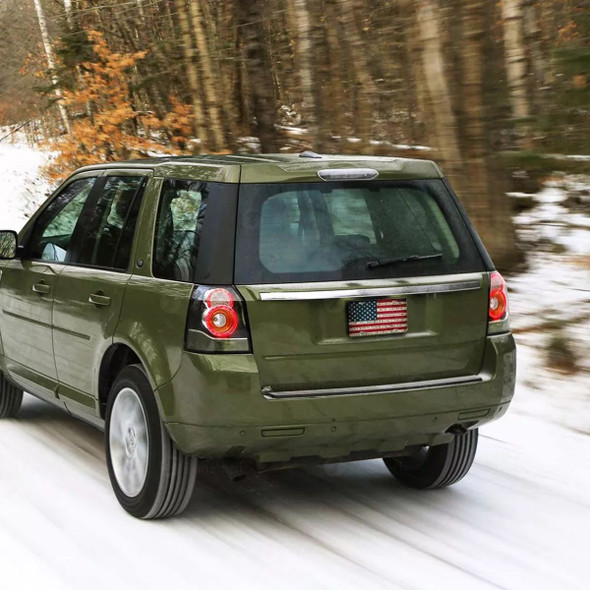 Tactical Novelty Usa Flag License Plate product image