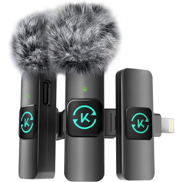 Wireless Lavalier Microphone Set for iPhone product image