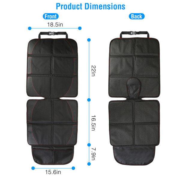 iMounTEK Car Seat Protector Cushion (2-Pack) product image
