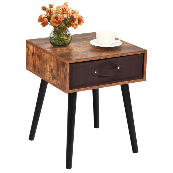 Mid-Century Bedside Tables with Drawers (Set of 2) product image