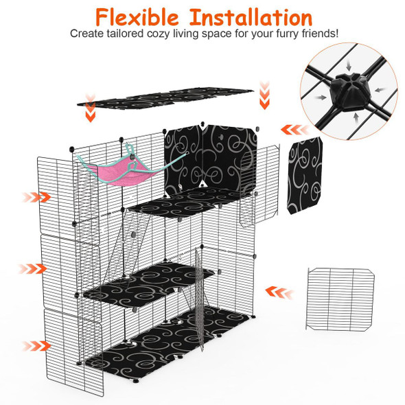 3-Tier Small Pet Enclosure product image