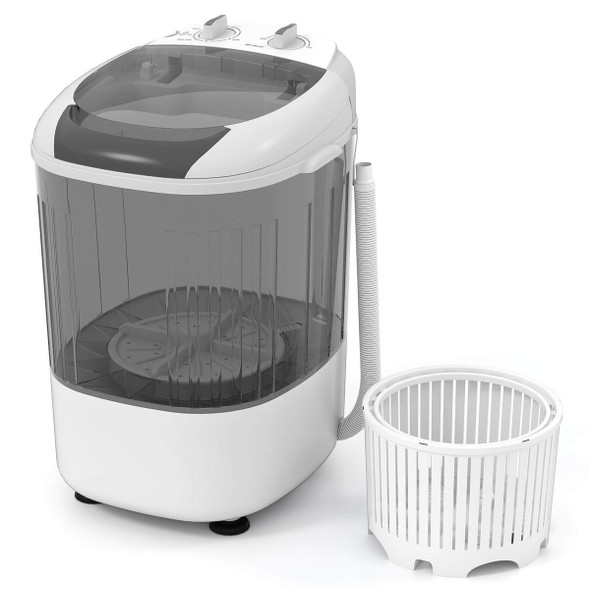 Portable Mini Top Load Washer with Removable Spin Tub and Safety Cover product image