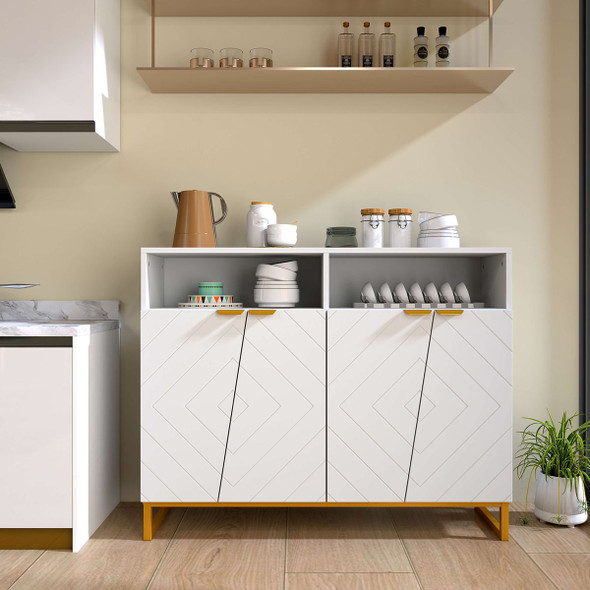 40" Buffet Storage Cabinet with Adjustable Shelves product image