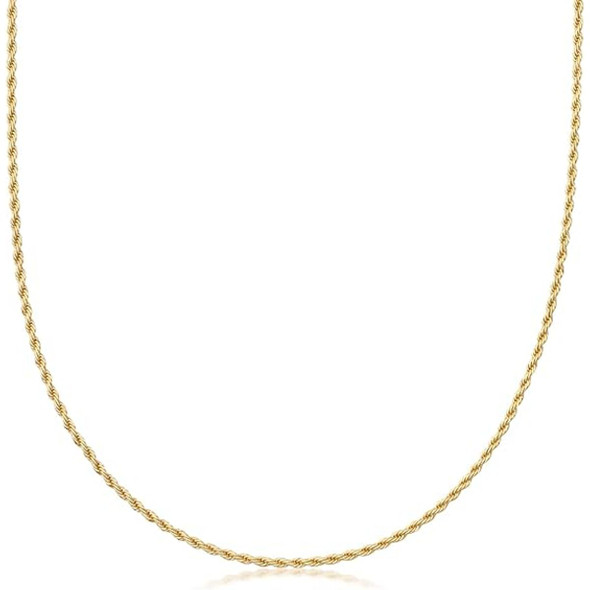 24-inch 18K Gold Plated Rope Chain product image