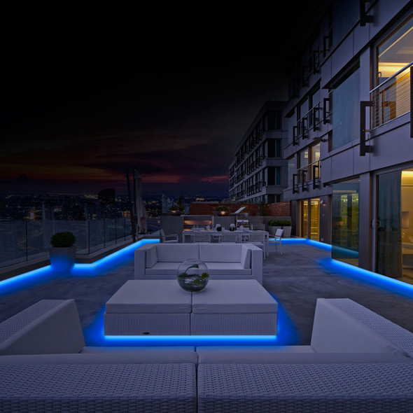 16.5-Foot LED Strip Lights with Easy-Install Adhesive Back and Remote product image