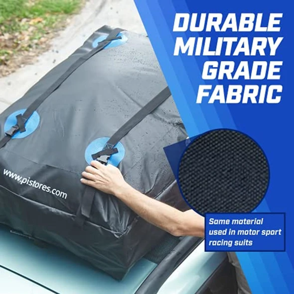 P.I. Auto Store Waterproof Car Roof Bag with Extra Storage product image