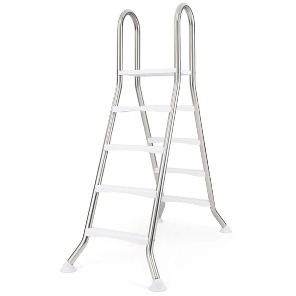 75.6" Above Ground Pool Ladder with Top Platform  product image
