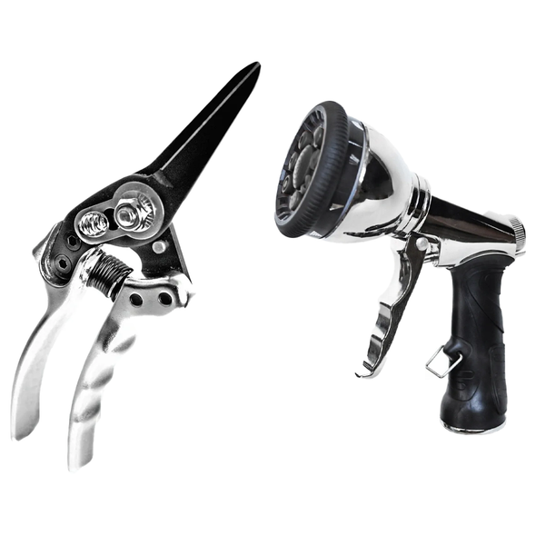 Basilica Botanica® Garden Bundle with Hose Nozzle and Micro Pruning Shears product image