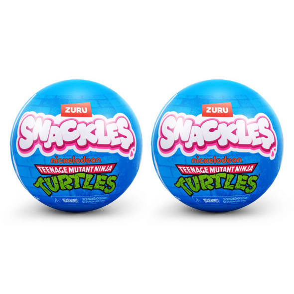 Snackles 5" Plush Teenage Mutant Ninja Turtles Edition (2-Pack) product image