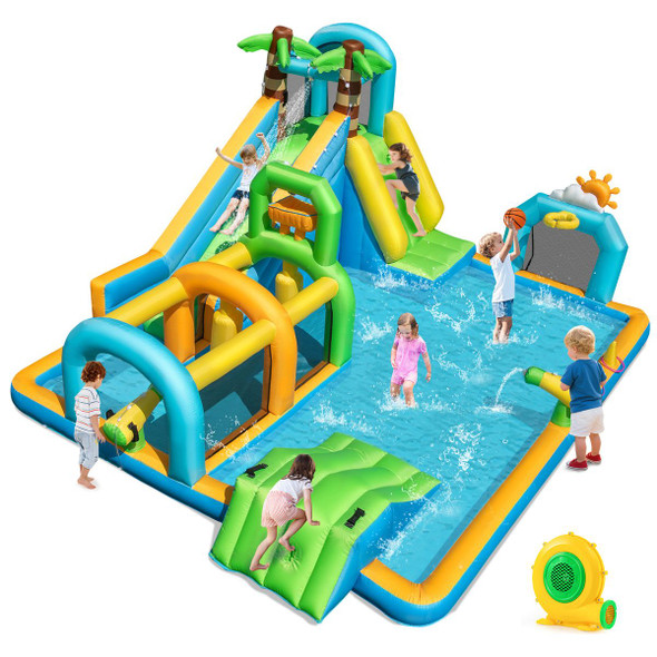 Inflatable Water Park   with Climbing Wall product image