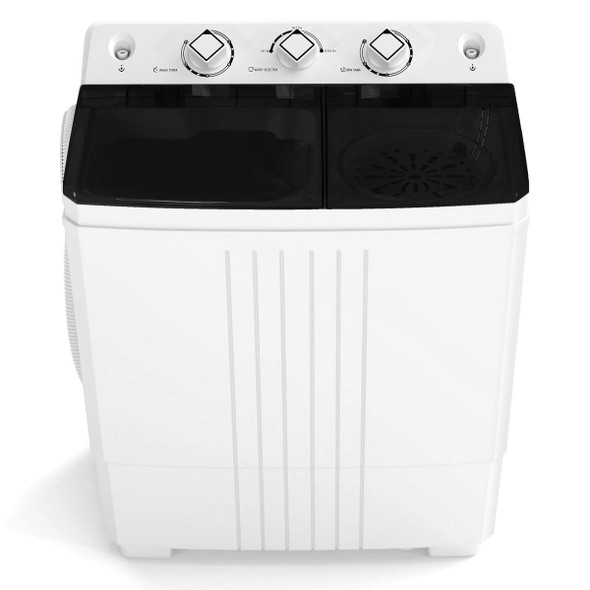 Twin Tub Portable Washing Machine with Drain Pump product image