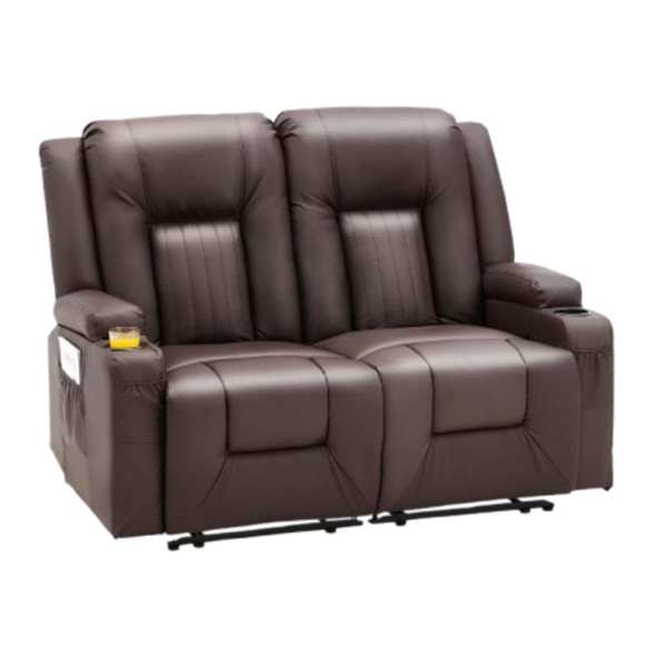 Loveseat Recliner with  Cup Holder and Side Pockets product image