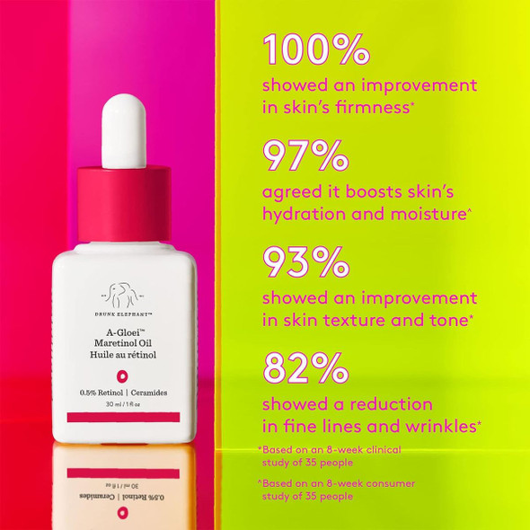 Drunk Elephant A-Gloei Retinol & Marula Oil Anti-Wrinkle Serum product image