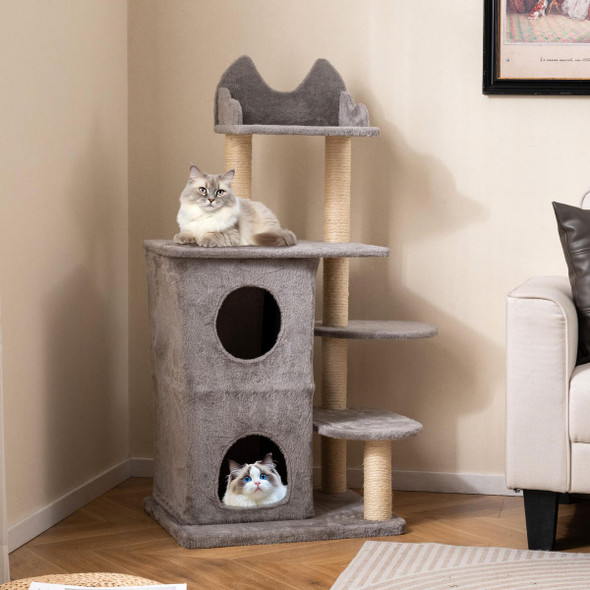 48.5 inch 2-Story Cat Condo Tree product image