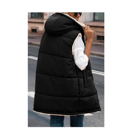 Reversible Puffer Fleece Vest product image