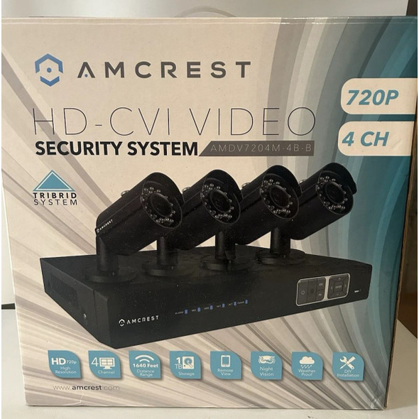Amcrest 720p Security System with 4 Cameras product image