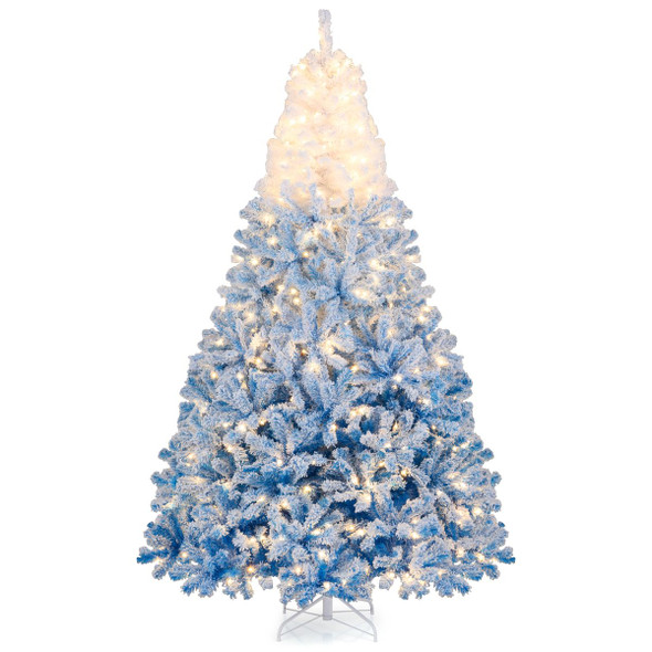Artificial Christmas Tree with Warm White LED Lights and 8 Lighting Modes product image
