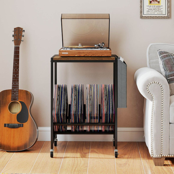 Record Player Stand with Storage product image