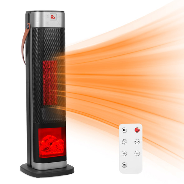 1500W Ceramic Tower Ocillating Space Heater product image
