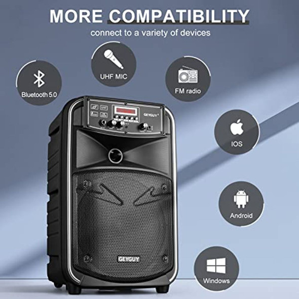 Geyguy 2 Portable Bluetooth PA System product image