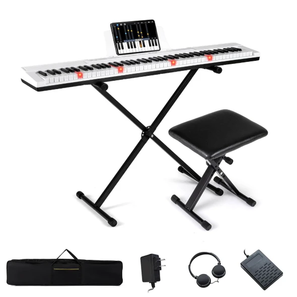 88-Key Electric Piano Keyboard product image