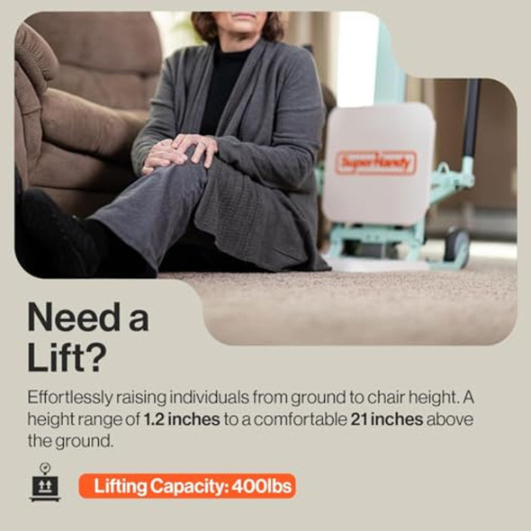SuperHandy GoRise FC Electric Floor to Chair Lift product image