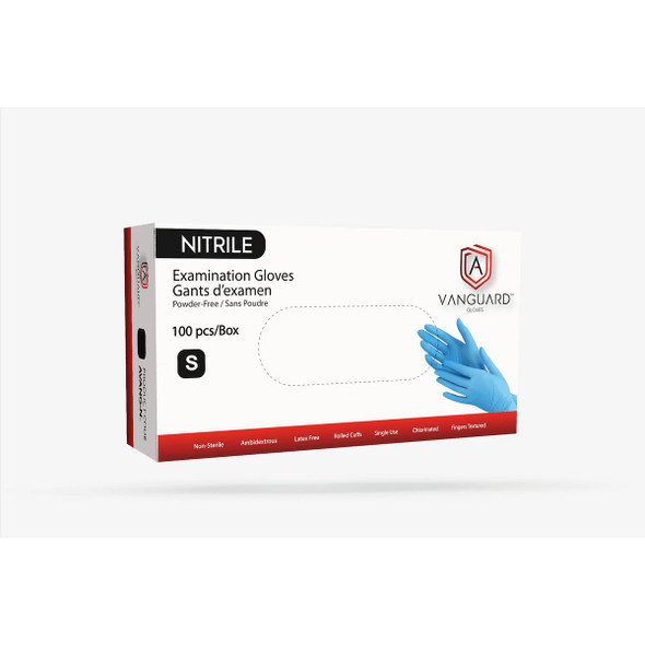 Vanguard Nitrile Exam Gloves (Size S) product image