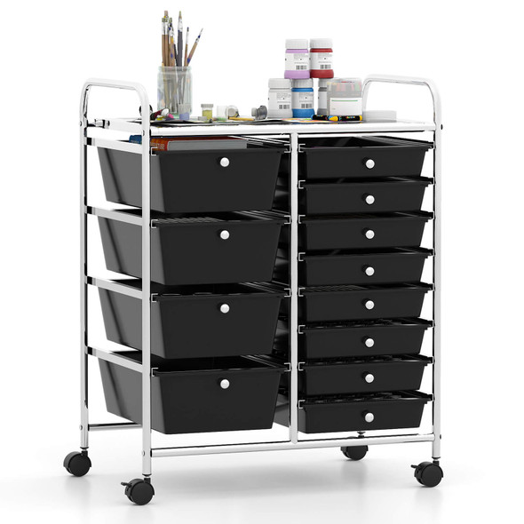 12-Drawer Rolling Storage Cart product image