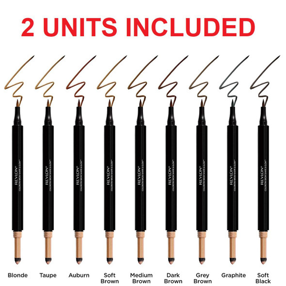 Revlon Colorstay Shape & Glow Eye Brow Marker (2-Pack) product image